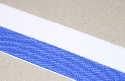 Gummiband blau/weiß LP 22/5